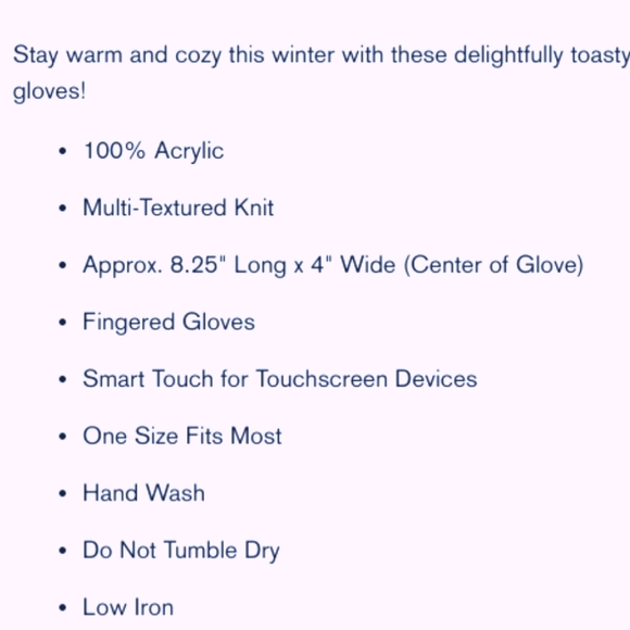 Knitted Smart Touch Gloves - Picture 5 of 5